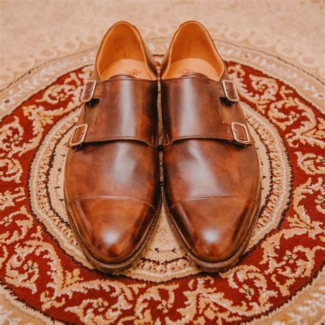 Men's monk strap shoe 